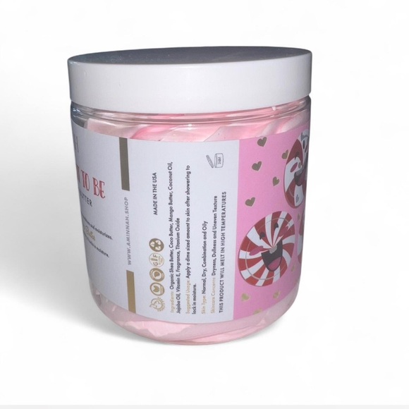 Aminnah Mint To Be Whipped Body Butter 8 oz - Picture 2 of 6